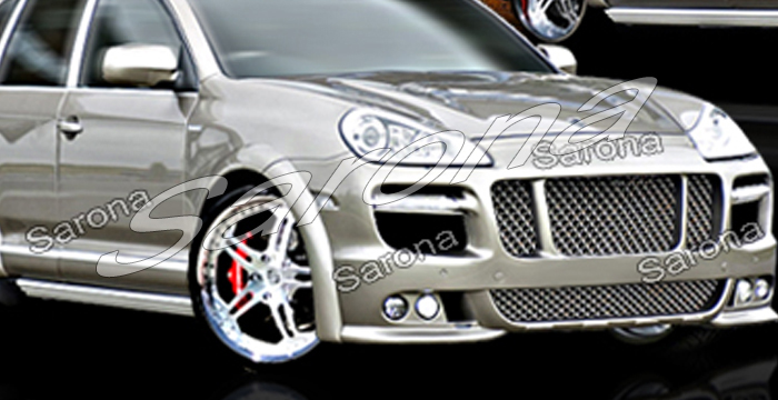 Custom Porsche Cayenne  SUV/SAV/Crossover Front Bumper (2007 - 2011) - $2600.00 (Part #PR-003-FB)